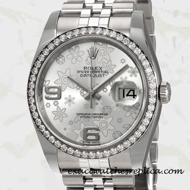 Exact ReplicaRolex Rolex Calibre 2836/2813 Silver-tone Automatic - Exact Replica Watches At Affordable Prices On Our Site